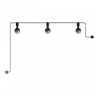 EIVA Portable outdoor string light IP65 with 3 lights
