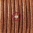 Lamp wiring, RL22 Sparkly Copper Rayon 1,80 m.