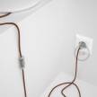 Lamp wiring, RC23 Deer Cotton 1,80 m. Choose the colour of the switch and plug.