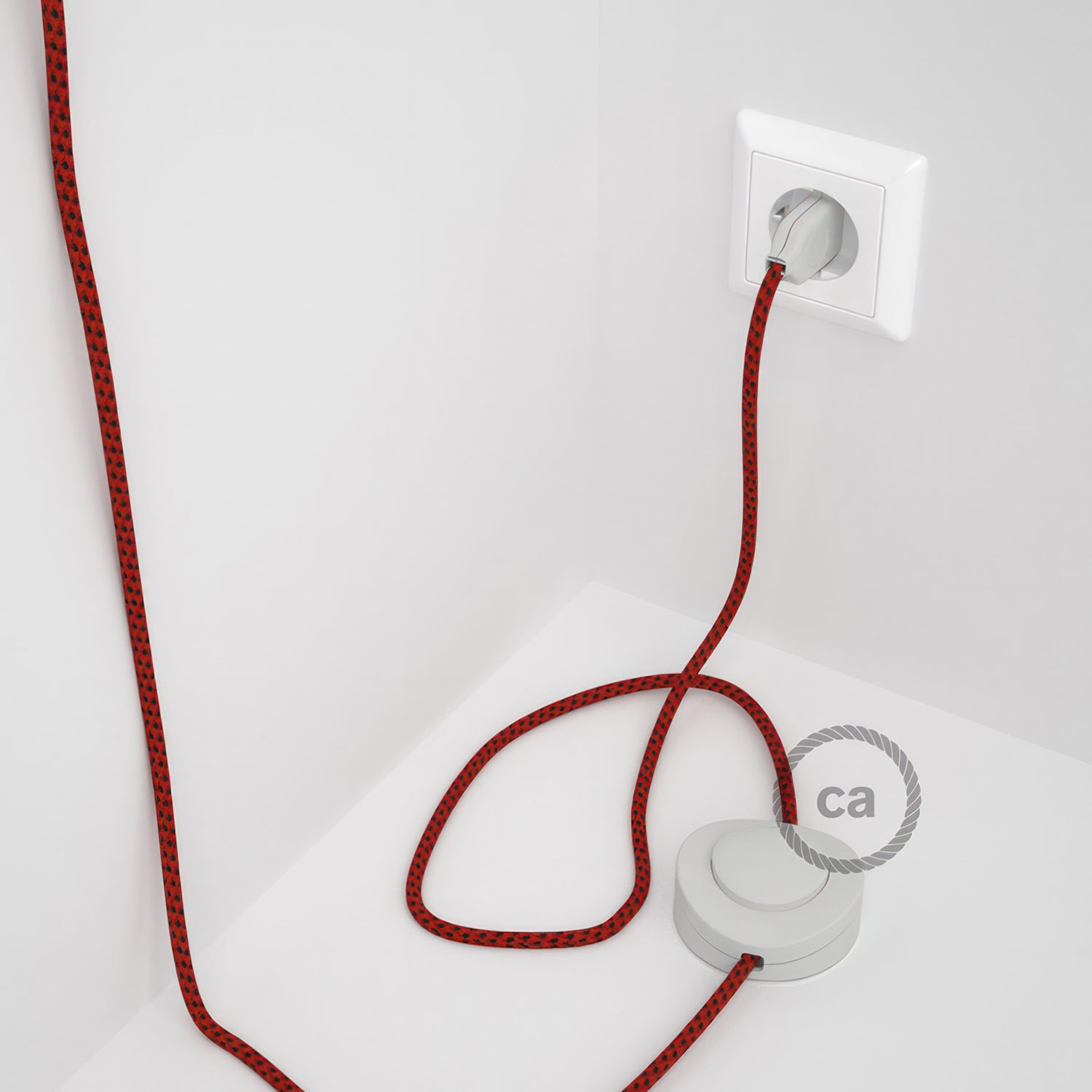 Wiring Pedestal, RT94 Red Devil Rayon 3 m. Choose the colour of the switch and plug.