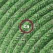 Bronte Cotton fabric RX08 2P 10A Extension cable Made in Italy