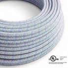Round Electric Cable 150 ft (45,72 m) coil RX09 Lollipop Cotton - UL listed