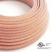 Round Electric Cable 150 ft (45,72 m) coil RZ15 ZigZag Orange Rayon - UL listed