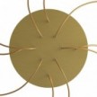 Round XXL Rose-One 10-hole and 4 side holes ceiling rose Kit, 400 mm