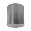 Cylinder fabric lampshade with E27 fitting - 100% Made in Italy