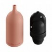 EIVA PASTEL, E27 outdoor silicone lamp holder kit - the first IP65 wirable lamp holder worldwide