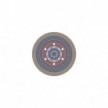 Round Rose-One 6-hole and 4 side holes ceiling rose kit, 200 mm - PROMO