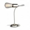 Flex flexible table lamp providing diffused light with 2-pin plug