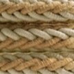 SnakeBis Cord - Plug-in lamp with jute twisted cable and 2 pole plug