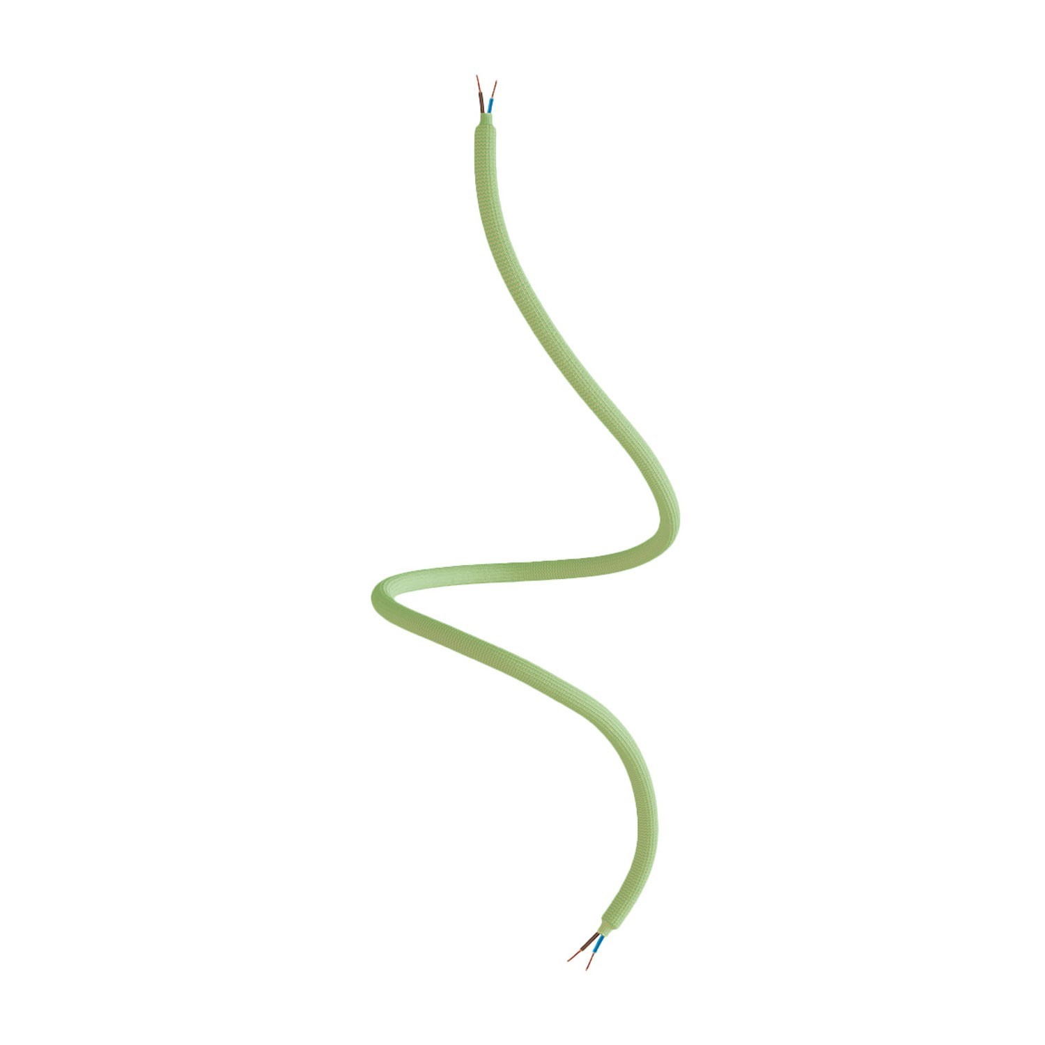 Creative Flex flexible tube in grass green RM77 textile lining