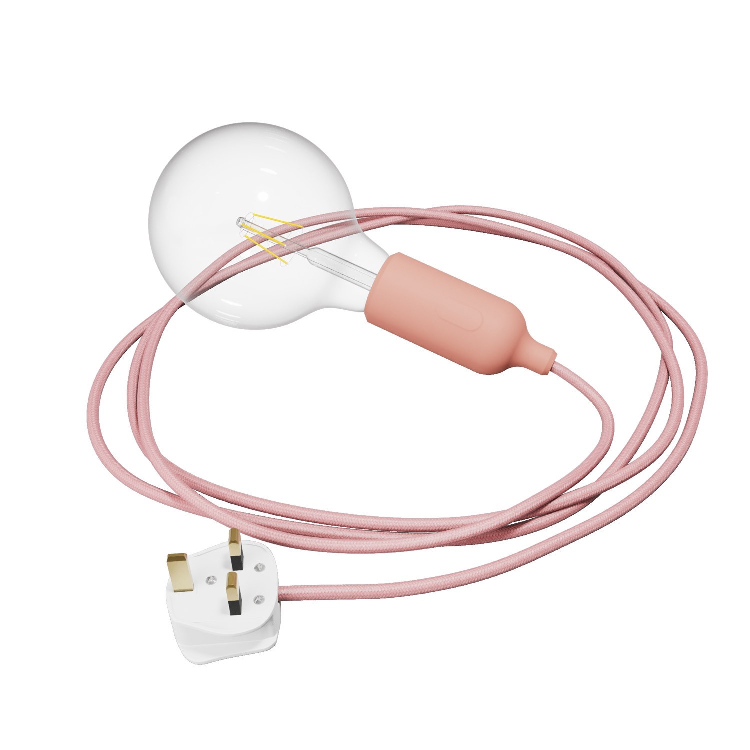 Silicone Snake lamp with switch and UK plug