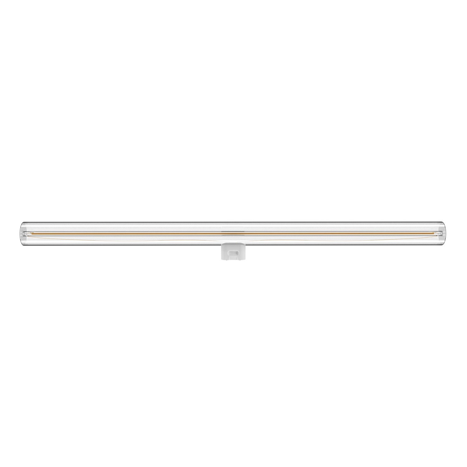 Fermaluce Esse14, metal wall lamp with bent extension