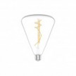 LED Clear Light Bulb Cone 140 10W 1100Lm E27 2700K Dimmable -H03