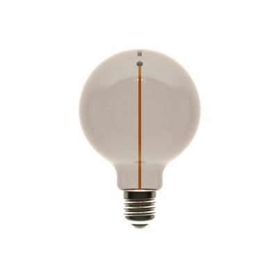 LED Smoky Magnetic Light Bulb Deco Line Globo G95 2,2W 60Lm E27 1800K - F04