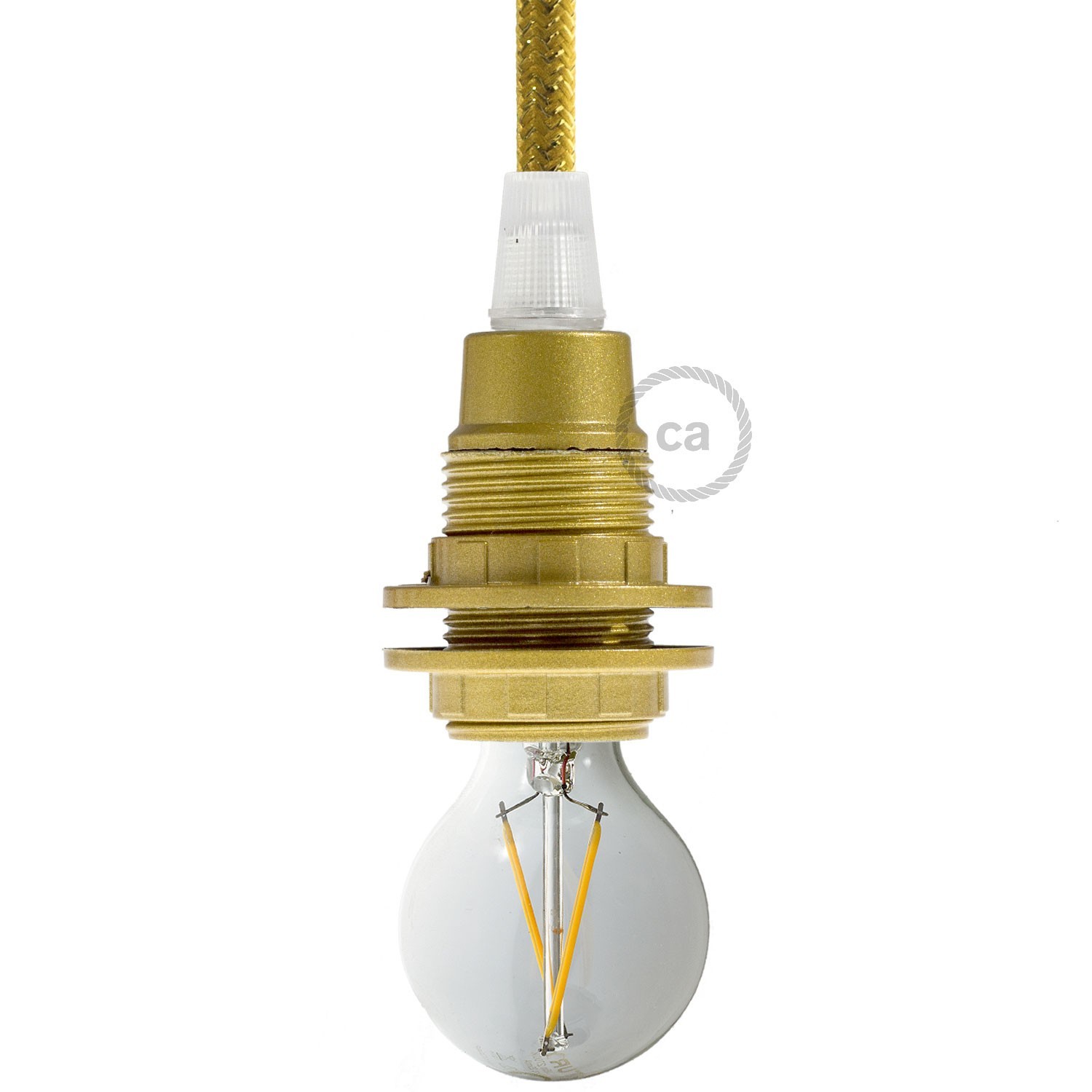 Double ferrule bakelite E14 lamp holder kit for lampshade